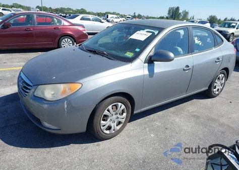 2010 Hyundai Elantra Gls from USA, damaged, VIN KMHDU4ADXAU154834